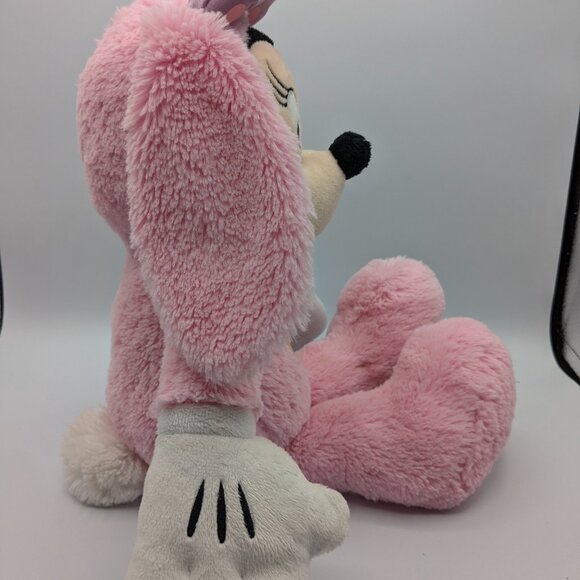 Disney Minnie Mouse Easter Bunny Large Plush - Picture 8 of 16